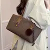 Bolsa Feminina Estampa de Leopardo Vintage 2026 Nova Tendência de Outono Nicho Luxo Leve Alto Padrão Bolsa de Ombro Sob o Braço