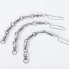 Cinco rolamentos de aço inoxidável de alta velocidade, mesmo os de tamanho grande, giram, pino sub-pino de estrada em arco, conector de oito pinos, fabricantes de acessórios para equipamentos de pesca