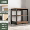 Estante de Livros Prateleira de Armazenamento de Chão Organizador de Múltiplos Níveis Prateleiras Cor de Madeira Sólida Estante de Livros Estante de Armazenamento de Escritório Armário Prateleiras em Camadas