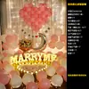 Accesorios para Propuesta, Escena Romántica Sorpresa, Paquete de Decoración Creativa, Luces de Letras, Declaración, Decoración de Interiores, Día de San Valentín Chino