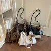 Bolso tipo cartera de empanada modelo 2026 transfronterizo para mujer, de alta gama, para ir al trabajo, gran capacidad, de hombro, bandolera, bolso de mano, bolso casual versátil para mujer