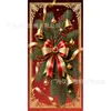 Cortinas para Puerta de Navidad, Banderas para Puerta, Cajas de Regalo, Decoraciones para Interiores y Exteriores, Banderas para Eventos Festivos, Envío Transfronterizo