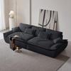 Sofá estilo italiano estilo chino para alquiler en apartamentos pequeños, sala de estar, dormitorio, sofá moderno, sencillo, con filas rectas.
