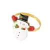 Corona de Renos Navideños Portanapkins de Copo de Nieve y Santa Claus Soporte para Servilletas Decoración de Hotel Hebilla para Servilletas Más Vendido en Amazon