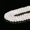 Jingde Joyería Perla Barroca Blanca Natural de Agua Dulce Agujero Horizontal Cuentas Sueltas DIY Collar Accesorios para Joyería Venta al por Mayor