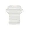 Camiseta de Manga Corta con Cuello Redondo de Seda Modal para Mujer, Delgada de Lana Merino Tencel, Corte Ajustado, Camiseta Base Adelgazante de Verano
