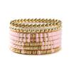 Amazon Source Pulsera Apilable de Arcilla Suave Set Estilo Bohemio Colorida Sencilla con Cuentas Pulsera de Comercio Exterior Venta al por Mayor