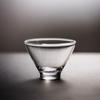 Taza Douli de vidrio de estilo japonés, juego de té de kung fu para el hogar, taza de degustación de té, taza individual transparente, taza de té pequeña de borosilicato alto, taza maestra
