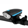 Luz para Bicicleta Buzina de Alto Decib Bell 7588 Farol Carregamento USB Bicicleta de Montanha Infantil Passeio Noturno Alto Brilho Acessórios de Ciclismo