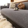 Cojín de Sofá de Lujo Ligero de Gama Alta para Todas las Estaciones Otoño e Invierno Color Sólido Pana Cojín de Asiento Antideslizante Funda de Sofá a Prueba de Arañazos de Gato Manta de Cobertura Completa