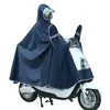 Impermeable Eléctrico para Coche Plus Largo Serie Morandi Tela Oxford Poncho para Hombres y Mujeres Exterior Montar Cuerpo Completo Impermeable