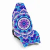 Toalla de playa de microfibra con estampado de león, secado rápido, resistente a la arena, doble uso como toalla para playa y cojín para asiento de coche, en stock