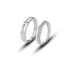 Star City anel de diamante S925 anel de casal de prata esterlina zircão aberto nicho design alto sentido