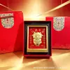 Adorno de Escritorio del Año de la Oveja Caja de Regalo Set - Lujoso, Atrae Riqueza, Trae Dinero, Regalos para Empresas y Compañías de Seguros, Venta al por Mayor de Fábrica