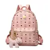 Mochila para Mujer Nueva de Gran Capacidad Mochila Transfronteriza Estampada Moda Retro Versátil Ligera Bolsa de Viaje Escolar