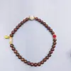 Pulseira Natural de Ervas com Duplo Círculo e Contas de Fragrância Roxa, Feita à Mão Usando Técnicas Tradicionais de Medicina Chinesa, Item Colecionável de Venda Quente no Atacado