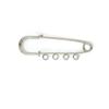 Broche Botão Coração de Menina Broche de Cintura Fixador de Roupas Cintura Mudança Fivela de Broche para Cintura Pequena Broche Antiderrapante