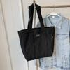 Bolso de hombro de pana 2024, bolso de mano, nuevo estilo coreano, moda simple, tendencia, bolso de viaje de gran capacidad para mujer.