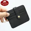 Cartera Estuche para Tarjetas de Crédito de Piel de Vaca Genuina Casual para Hombre Delgado Pequeño para Tarjetas de Transporte Público Portatarjetas de Autobús Cartera Al por Mayor