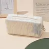 Nueva Bolsa de Cosméticos Estilo Ins de Gran Capacidad con Lentejuelas Bordadas Bolsa de Almacenamiento Portátil de Aspecto Caro Linda Bolsa de Tocador Venta al por Mayor
