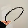Faixa de cabelo fina para lavar o rosto e aplicar maquiagem, faixa de cabelo feminina, prendedor de cabelo, elástico de cabelo, acessório de cabelo de plástico para lavar, banho e aplicar máscaras faciais