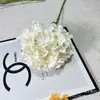 256 Piezas de Hortensia Grande Individual, Hortensia Individual Sencilla, Flores de Seda para Fotografía de Paisajismo de Bodas, Adornos de Interior, Flores Artificiales