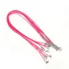 Hebilla de langosta cierre de cordón de cera cadena collar de cordón de cera Corea del Sur cuerda para colgar DIY cuerda para colgante accesorios hechos a mano al por mayor