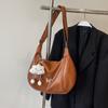 Bolsa Grande da Moda para Estudantes, para a Aula, Bolsa Tote Coreana Tendência Verão 2026 Feminina, Bolsa Grande de Ombro Cruzado