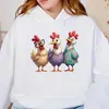 Sudadera con Estampado de Pollito de Dibujos Animados Lindos para Mujer Comercio Exterior Transfronterizo Venta al por Mayor Temu Wish