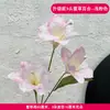 Nueva Serie Rosa Flor de Simulación Rosa Hortensia Tulipán Phalaenopsis Boda Salón de Bodas Fondo de Camino Floristería