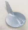 Adequado para Motor de Popa Bloco de Zinco Anticorrosivo Bloco de Equilíbrio Dois Tempos Quatro Tempos Ângulo do Leme Ajustável Bloco de Ânodo Peça de Navegação