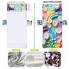 Funda para silla de playa transfronteriza funda para silla de playa de microfibra impresión digital 3D arcoíris se puede pedir