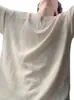 Camiseta de Manga Corta de Color Sólido Estilo Coreano para Hombre, Verano, Marca de Moda, Estilo Perezoso, Secado Rápido, Cuello en V, Holgada, Ropa Interior