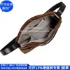 Bolsa de Motocicleta de Terciopelo RPET Transfronteriza Bolso de Hombro RPET Reciclado Bolso Cruzado de Poliéster Reciclado Fábrica Personalizada