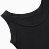 Algodão Pequeno Colete Sling Mulheres Verão Fresco Respirável Confortável Cor Sólida Algodão Esportes Lazer Exterior Tubo de Desgaste Top