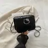 Bolso de Hombro con Cierre de Cabeza de Gato Lindo Nuevo 2026 Versátil Moderno Cruzado Elegante Exquisito Bolso de Hombro