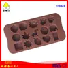 15 Lianlian Love Hombres y Mujeres Molde de Silicona para Chocolate Herramientas de Horneado DIY Resistente a Altas Temperaturas Molde para Cubitos de Hielo Molde de Pie para Cera de Pintura de Fuego