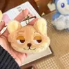 2025 Nuevo Estilo Peluche Lindo Conejo Llavero Zoo Loco Judy Colgante Colgante Accesorios para Bolsa de Estudiante
