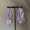 Pendientes Vintage de Alas de Cristal