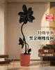 Árbol de Caucho Black Diamond, una Planta de Interior Grande de Alta Gama para la Sala de Estar, con un Toque de Lujo, Adecuada para la Oficina, Fácil de Mantener