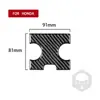 Adequado para Honda S2000 00-09 conjunto completo de adesivos decorativos para painel de levantamento de vidro para modificação interna em fibra de carbono