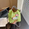 Bolsas de Tela Bordadas para Souvenirs al por Mayor, Bolsos de Mano de Moda para Regalo, Bolsos Cruzados Pequeños Lindos de Caballo para Teléfono, Bolsos Ligeros de Hombro