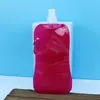 Bolsa Autoportante con Boquilla Grado Alimenticio Pe/Pe Material Único Reciclable Bolsa para Bebidas Jugos Bolsa para Líquidos Bolsa de Agua Deportiva