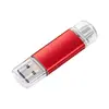 Pen drive USB de uso duplo para atacado para celulares e computadores tipo-c logotipo personalizado 16g presente de escritório pen drive USB 64g pen drive USB 3.0 de alta velocidade