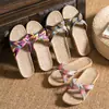 Zapatillas de Lino Estilo Nuevo Verano para Mujer Hogar Antideslizantes Pareja Zapatillas de Casa Sandalias Estilo Japonés Interior Suela Gruesa