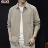 Camisa Retrô Versátil de Xadrez Fino, Cool e Moderna para Homens, Camisa Casual de Manga Longa, Novo Estilo de Alta Qualidade Primavera/Verão 2026, Tamanho Grande