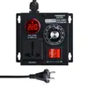 Regulador de Voltaje de Tiristor Monofásico 5000W 220V Regulación Digital de Voltaje de Alta Potencia, Atenuación, Regulación de Velocidad, Regulación de Temperatura y Módulo de Desaceleración