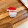 Clip Navideño Transfronterizo Lindo Papá Noel Muñeco de Nieve Horquilla Accesorios para el Cabello Adorno para el Cabello Trasero de Mujer Tocado Festivo