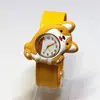 Reloj de Juguete para Niños Reloj Digital Pulsera de Presión Niño Pequeño Niña Bebé Súper Lindo Dibujos Animados Gelatina Reloj de Golpeo Dropshipping