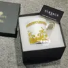 Taza grande oblicua retro F de moda personalizada transfronteriza cerámica para hombres y mujeres leche oficina en casa regalo Taza